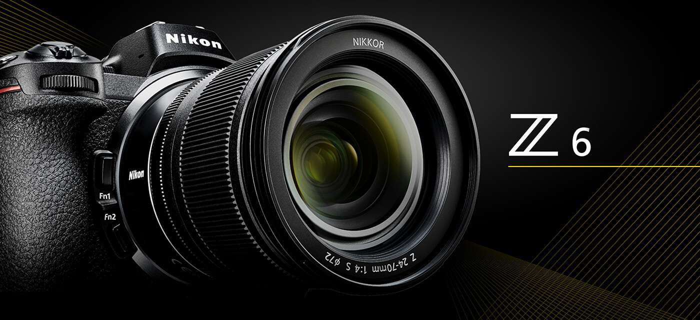 Top view of Nikon Z 6