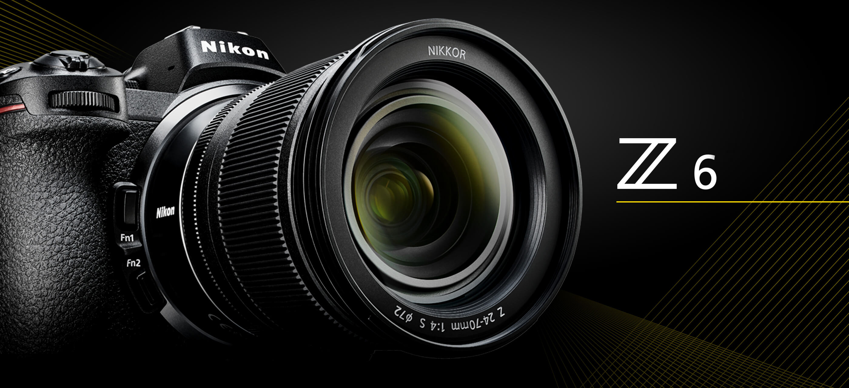 Top view of Nikon Z 6
