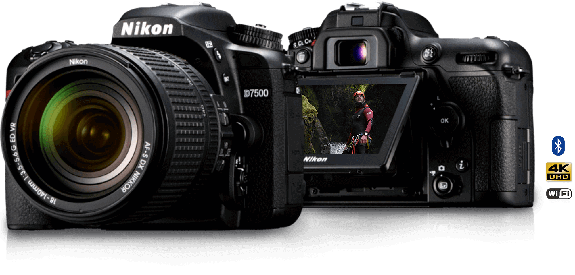 Buy Nikon D7500 DSLR Camera 18-140mm Lens With Warranty at Best Price In Pakistan | Telemart