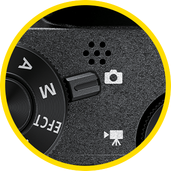 Nikon Z50 Mirrorless Camera with 16-50mm VR Kit zoom controls