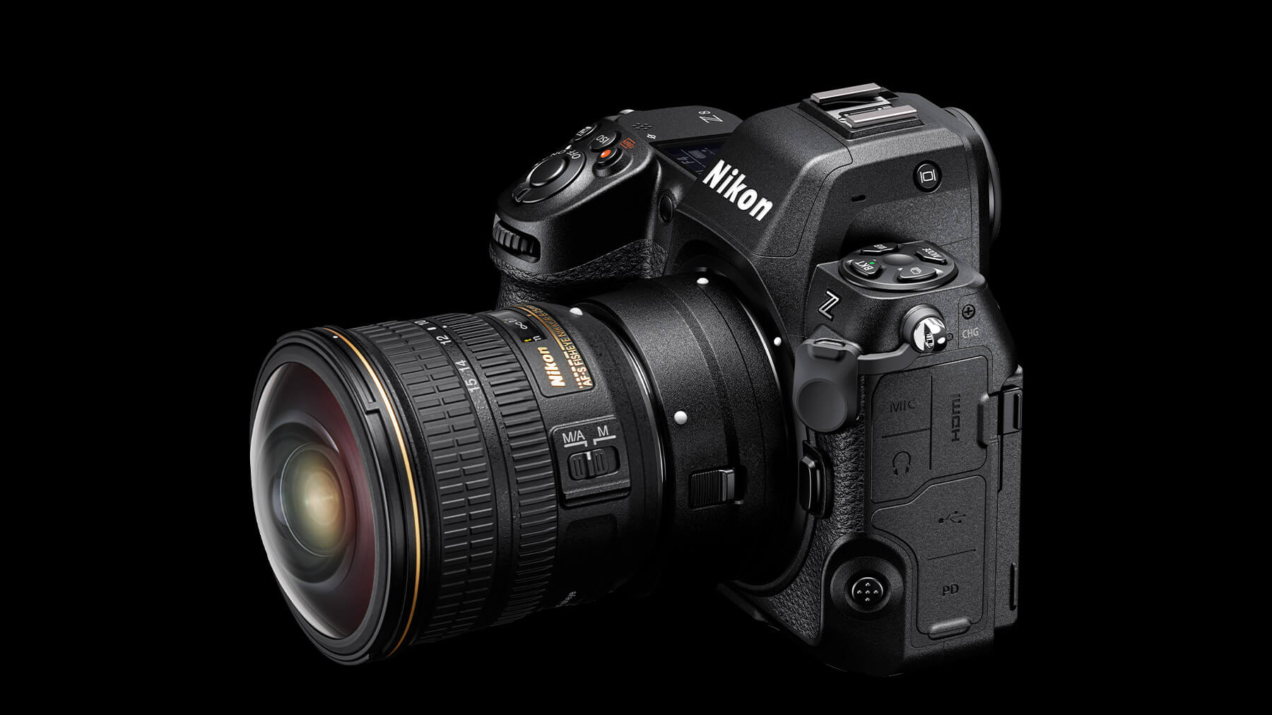 Nikon Z8 Mirrorless Camera with FTZ II Mount Adapter 1695 FTZ