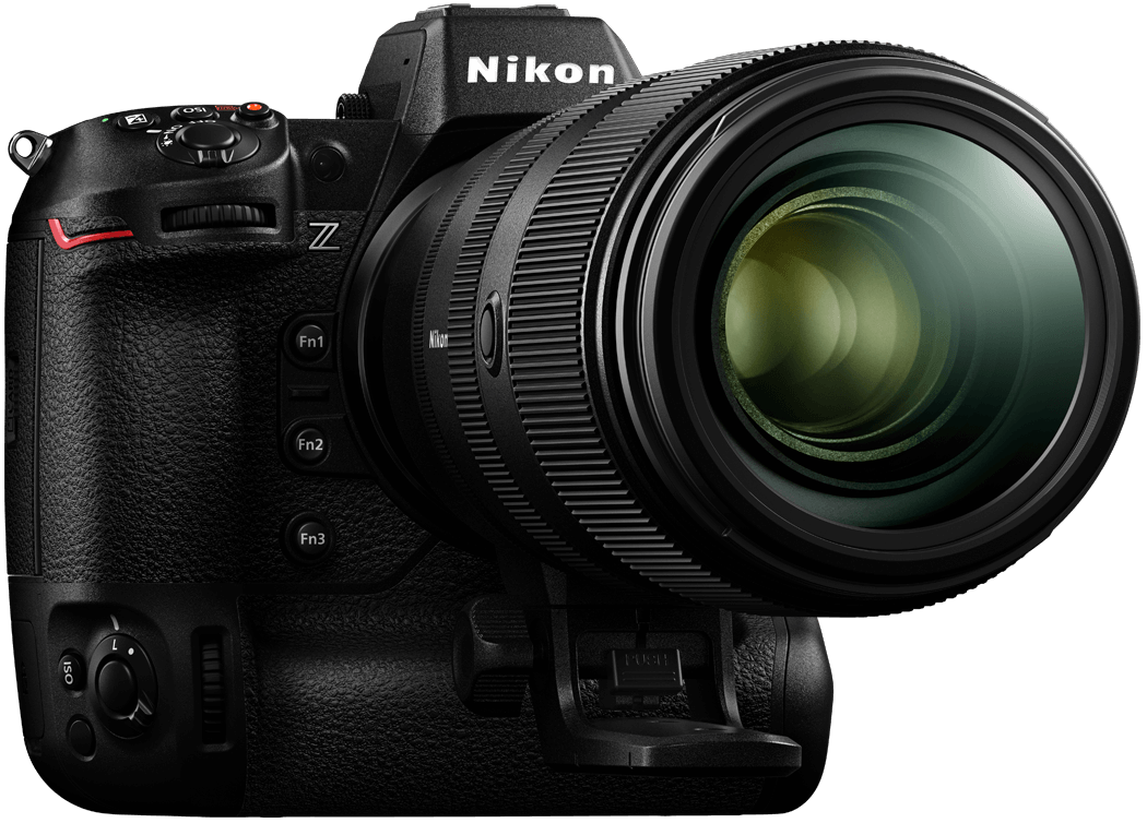  Nikon Z 9, Insignia cámara fotográfica profesional de  fotograma completo sin espejo