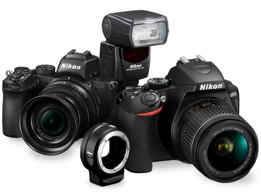 Appareil photo Reflex Nikon D3500 Noir + Objectif Nikkor AF-P DX