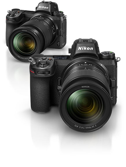 First2savvv PU Cuir étui Housse Appareil Photo numérique pour Nikon Z7 Z6 NIKKOR Z 24-70mm XJD-Z7-HH09 