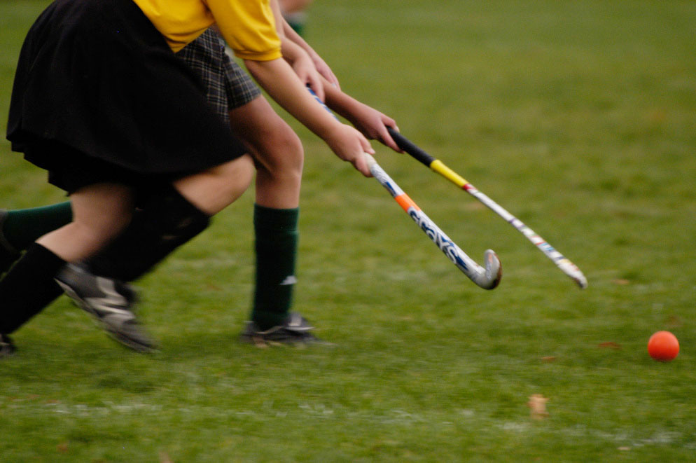 Figure Of A Table Hockey Player Close-up With Shallow Depth Of