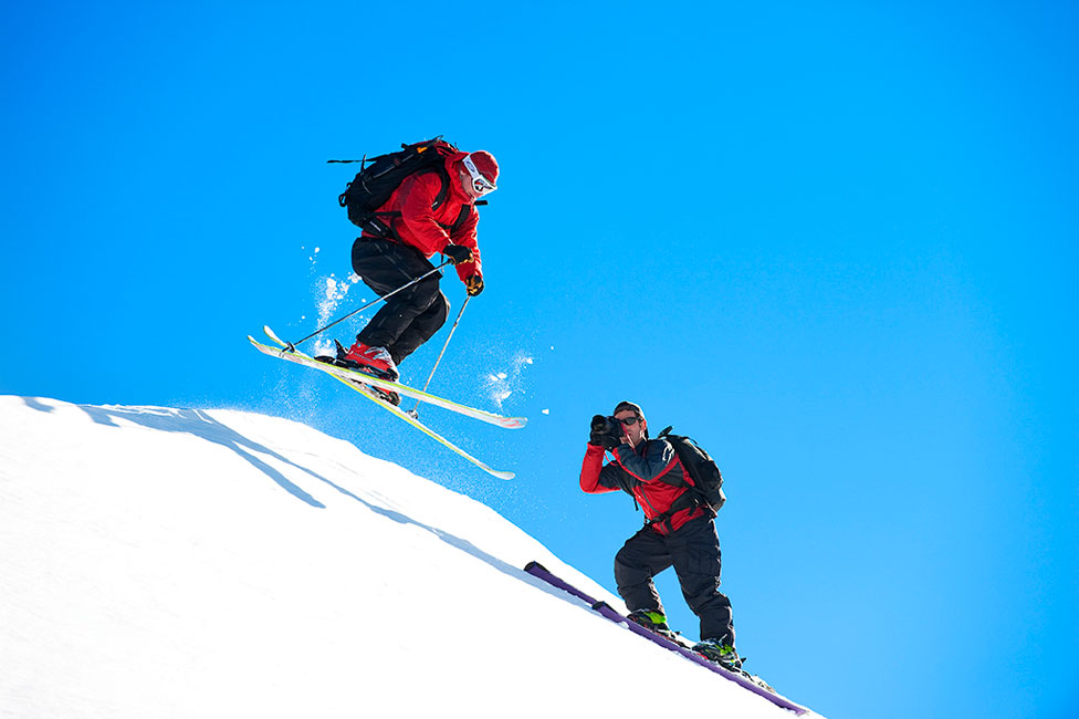 How to Take a Ski Photo