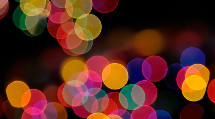 light bokeh video filter