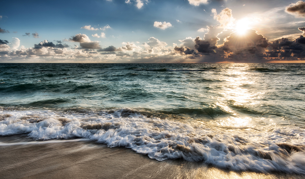 ocean waves beach