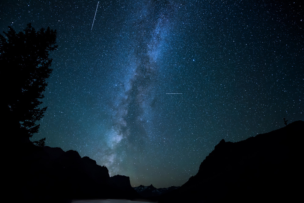 Photographier des météores, des boules de feu et des pluies de météores de Nikon